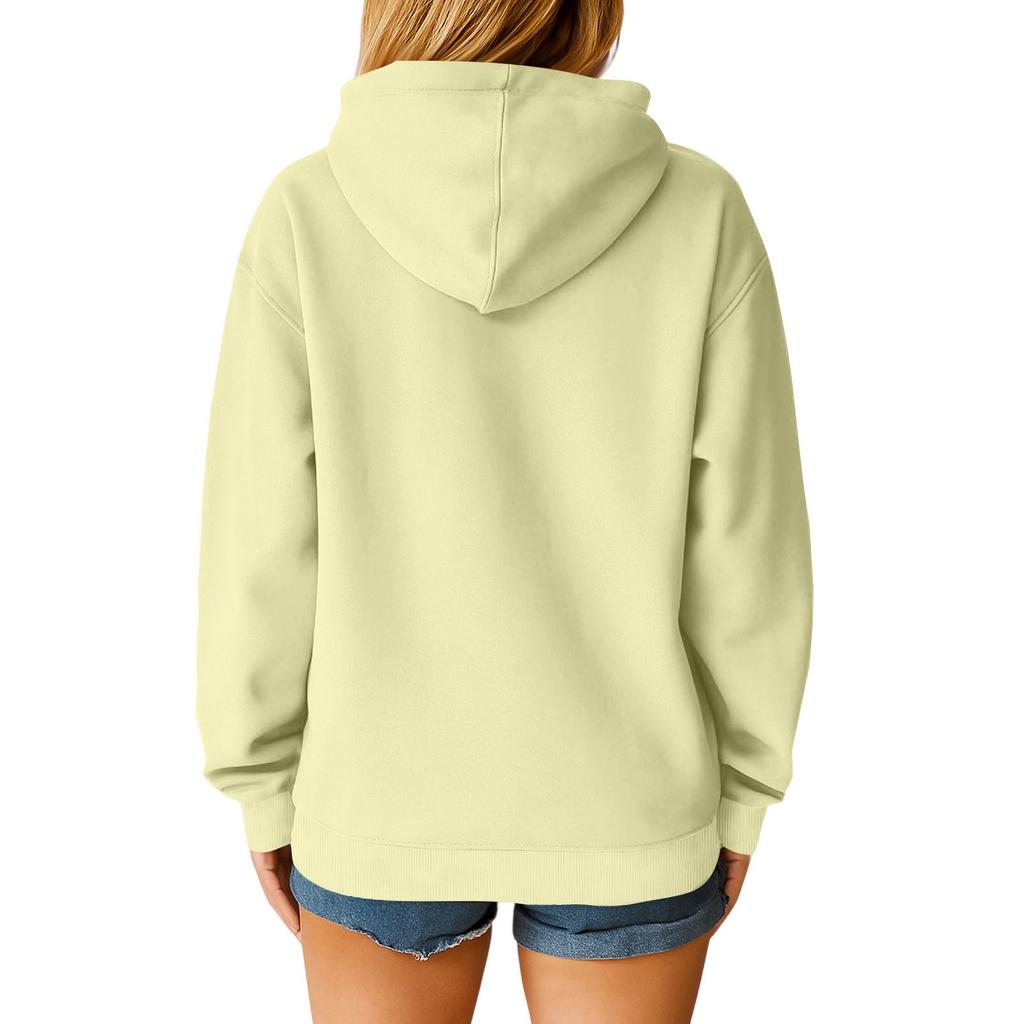 Womens Hoodies Fall Game Day Sweatshirts Casual Long Sleeve Loose Coat Fall Hoodie Sweatshirt