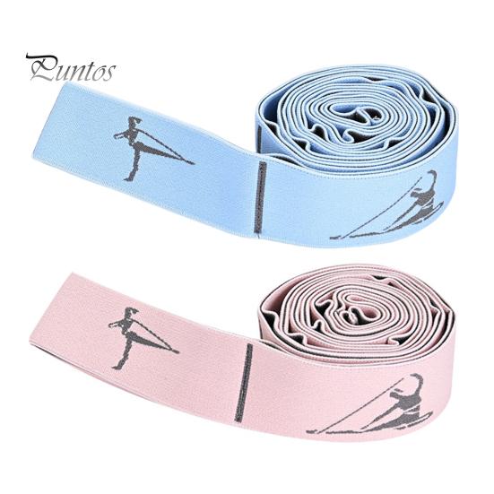Ремень для растяжки йоги с 11 петлями, физиотерапия, пилатес, балет, танец, растяжка для ног, эластичная лента для домашнего спортзала, тренировка, эспандер