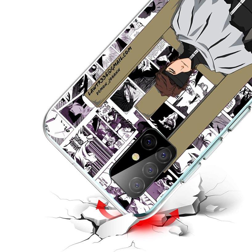 Bleach Aizen Sousuke Phone Case For Samsung Galaxy A52 A51 A50S A32 A22 A12 A02S A72 A71 A31 A70 A30S Note 20 Ultra 10 Plus S10
