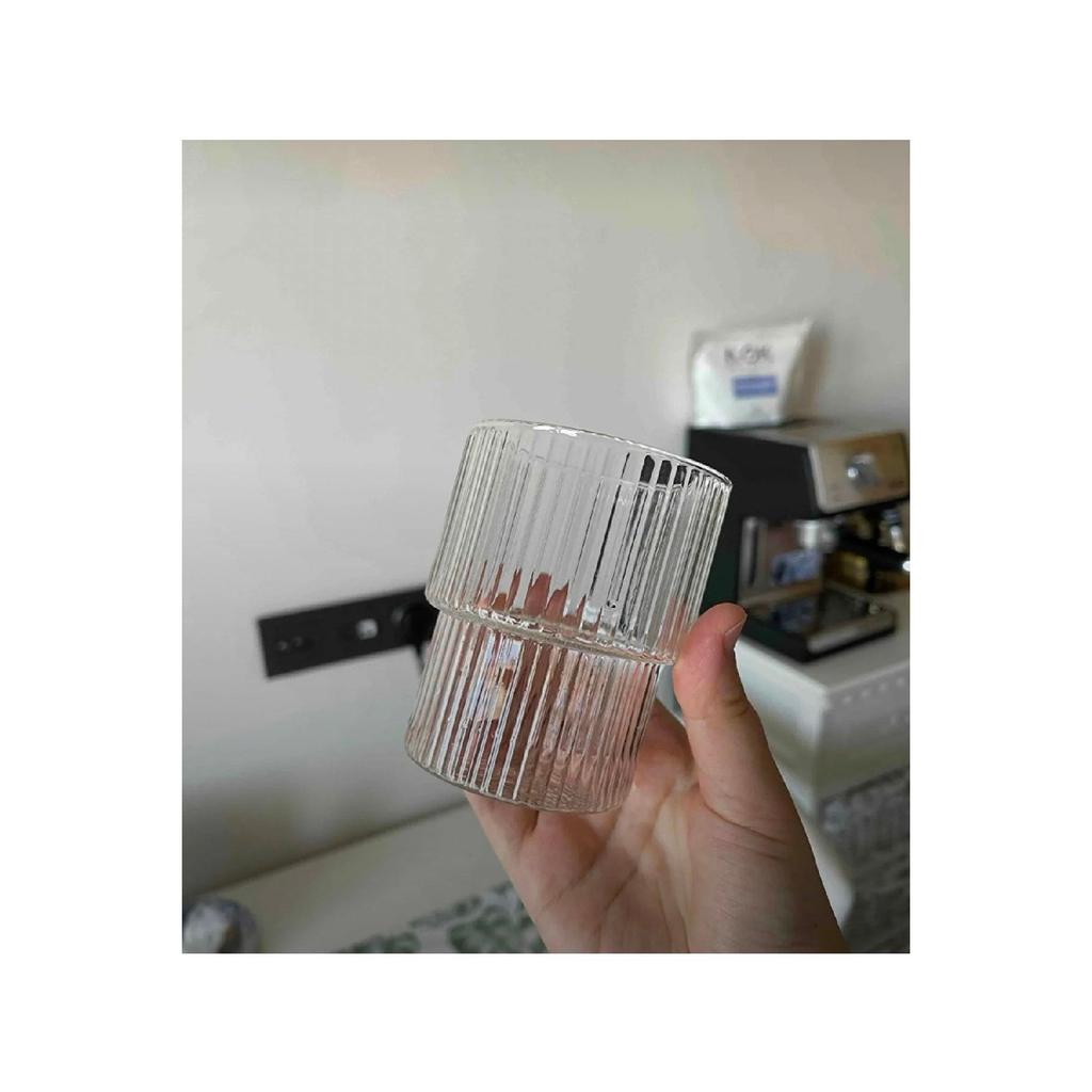 300 Ml Heat Resistant Origami Style Cup | Coffee And Presentation Glass | Borosilicate Glass 300ml