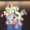 3D Fluorescent Star Stickers DIY Wall Decals  Bedroom Ceiling Livingroom
