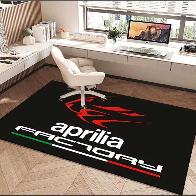 Коврик Aprilia Racing Подходит для помещений и улицы, Ковры для игровой комнаты, Домов, Офисов, Гостиных, Домашний декор, Рождественский подарок для фаната