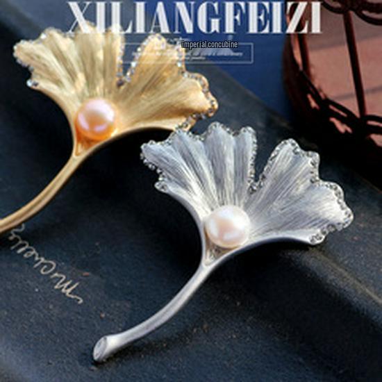 Брошь Dilly Snow Shiny Crystal Bauhinia - Элегантный ювелирный аксессуар в европейском и американском стиле