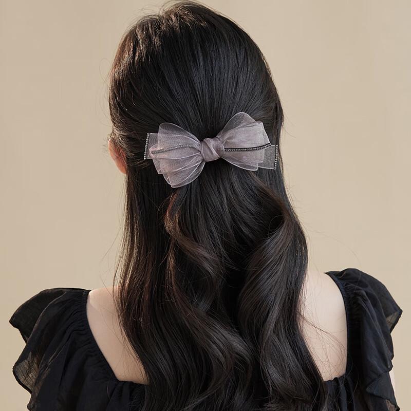 CHIMERA Organza Bow Hair Clip