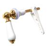 Flush Handle Gold Victorian 150*105mm Flush Handle Gold Heavy Duty Traditional Victorian None Heavy Duty Design