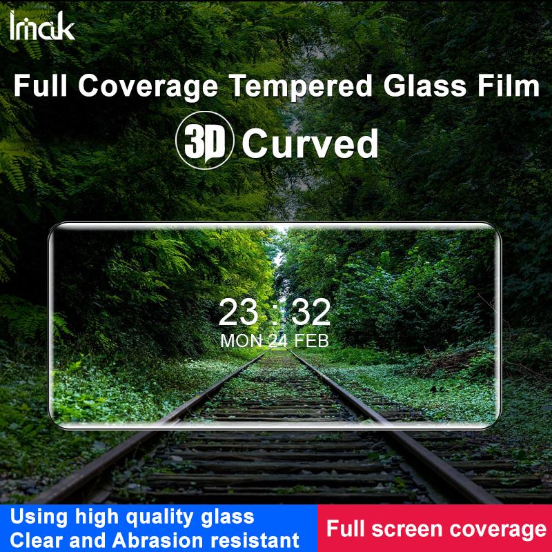 Для OPPO A5 Pro 5G Glass IMAK 3D изогнутая полноэкранная закаленная стеклянная пленка