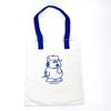Snoopy Flat Tote Bag Blue Bag Tote