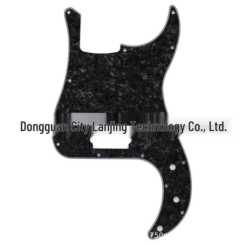 PB Bass Pickguard 13-Hole Front Cover Plate for Electric Bass - Protective Instrument Accessory