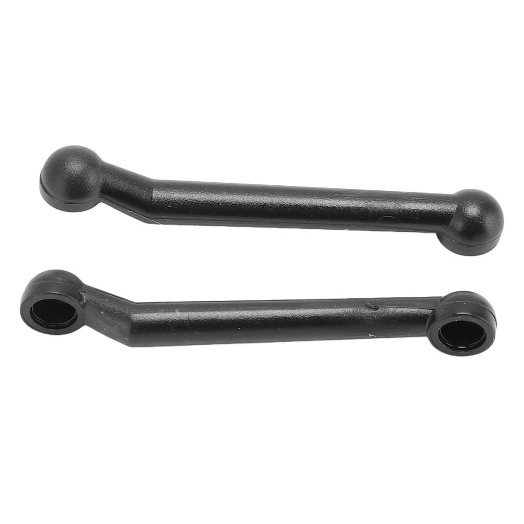 2 шт. RC Комплект передней рулевой тяги Пластиковый левый правый соединитель тяги переднего рулевого управления для HS 1:18