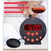 Alarm Clock Vibrating Alarm Clock with Bed Shaker for Heavy Sleeper Large LED Display Digital Bedroom Clock