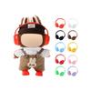 Labubu Mini Headphones Brown for Dolls and Plush Toys Accessories with Guitar and Keychain for DIY Crafts