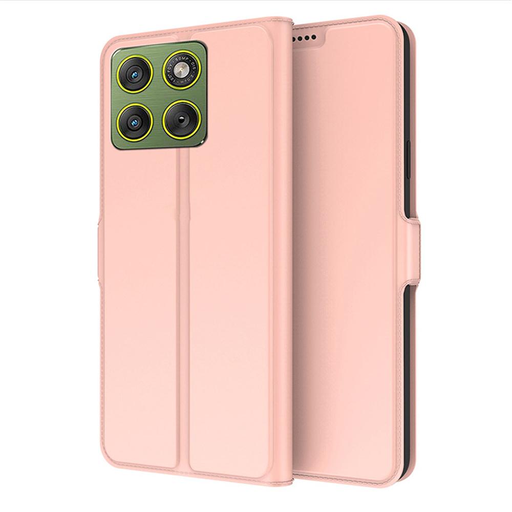 Чехол для телефона Motorola Moto G57 5G / G57 Power 5G, противоударный, с внутренней оболочкой из ТПУ, кожаная крышка для телефона, слот для карты