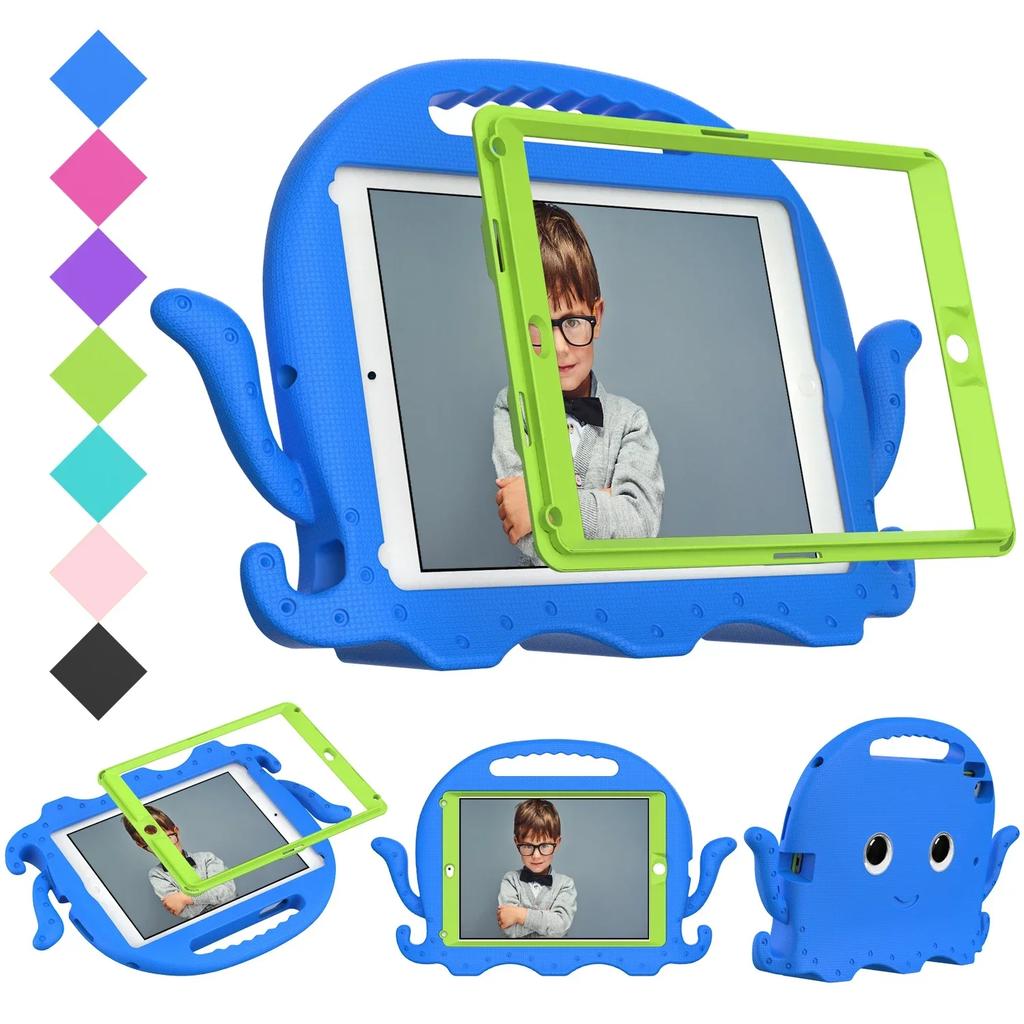 Octopuses EVA Kids Case for Samsung Galaxy Tab A9 8.7 SM X110 X115 A8 10.5 SM-X200 X205 A7 Lite 8.7" A7 10.4 Tablet Cover T290