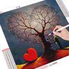 Алмазная картина, полная площадь, Новое поступление, Алмазная вышивка дерева, пара, мозаика, пейзаж, ремесленный комплект