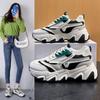 Korean Version of Daddy Shoes Women's Spring New Thick-soled Sports Shoes Students All-match Casual Shoes
