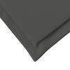 Seat and Back Cushions 4 pcs Anthracite 47 x 45 x 2 cm Polyester