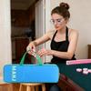 Mahjong Rack Storage Bag Ergonomic Waterproof Organizer With Zipper Mahjong Game Storage Bag For Outdoor Travel Indoor Home