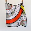 70см Роскошный Брендовый Квадратный Шарф Дизайн Двусторонний Шаль Накидка Принт Твил Шелк Женский Хиджаб Женский Фуляр Повязка на Голову Бандана