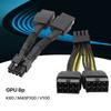 Прочный 8-контактный кабель для GPU Кабель питания для GPU 18AWG для K80/M40/P100/V100 для кабеля видеокарты