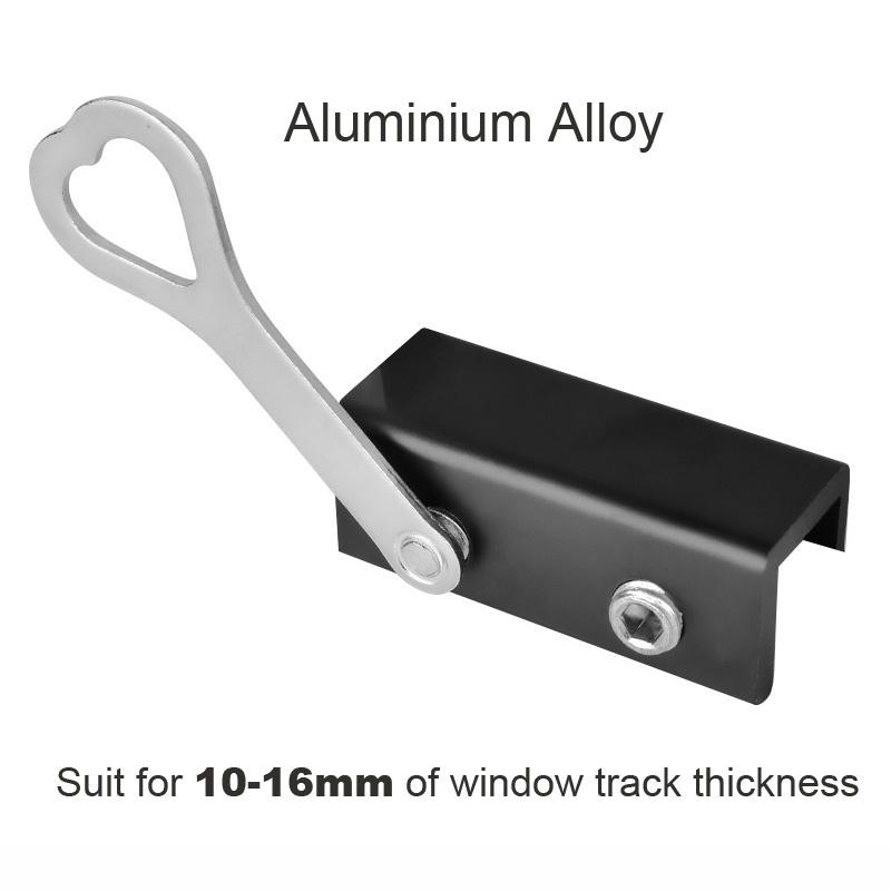 Anti-theft Window Locks Key Set Non-Punch Window Limiter Security Protection Baby Safety Lock Kids Children Safety Protection