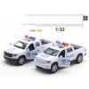 Мини-полицейская машина Ford в масштабе 1/32, Мини-полицейская машина Toyota, модель автомобиля с откатным механизмом Мини-полицейская машина, литая под давлением модель автомобиля, литая под давлением игрушечная машина