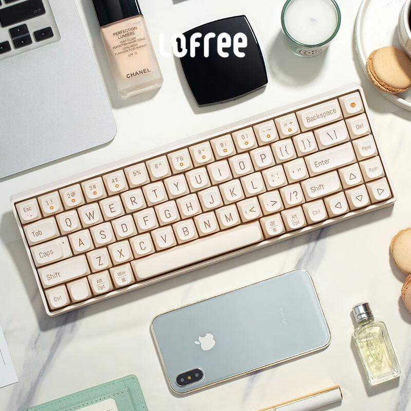 LOFREE Xiaoqiao 100 Tri-Mode Hot-Swappable Mechanical Keyboard