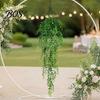 Fake Hanging Flower Plants 1/3/4Pcs Artificial Decoration, UV Resistant Fern & Floral No Watering Vine, Wall Faux for Wedding Party Garden Balcony