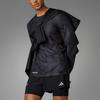 Adidas Ultimate 2-In-1 Shorts With Reflective Logo And Elastic Waist Men Bottoms Black IL7186