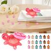 100Pcs Luminous Mini Turtle Figurines Glow In The Dark Resin Turtles
