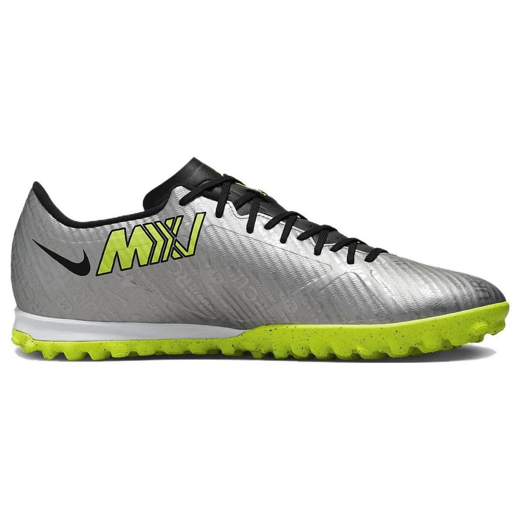 Nike Zoom Mercurial Vapor 15 Academy TF Унисекс Металлический Серебристый Черный Вольт FB8396-060