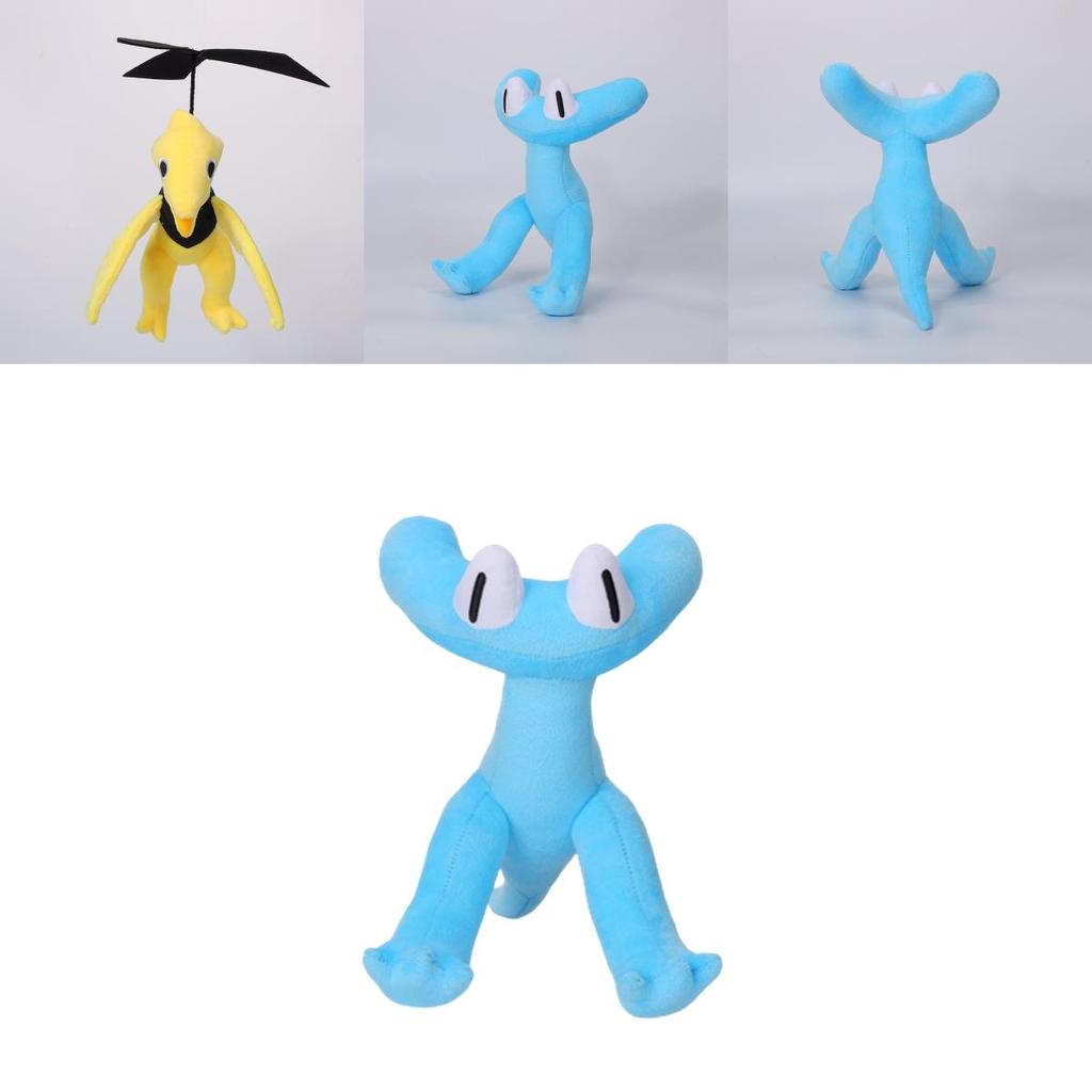Jili's Rainbow Friends Chapter 2 Plush Toy Cartoonish And Fun Looking Dinosaur Stuffed Animal