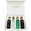 La French Classic Подарочный набор туалетной воды 4 x 20 мл для мужчин | Luxure Oud, White Gold, Black Gold | Лучший подарочный набор-корзина | Стойкий аромат