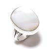 Mother Of Pearl Gemstone 925 Sterling Silver Gift Jewelry Ring Size 7