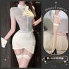 Sexy lingerie sexy pure desire bow business suit cosplay secretary uniform seduction qqny