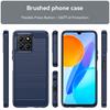 Новый чехол для телефона из углеродного волокна для Honor X5 X6 X7A X7B X8A X8B X9A X9B X30I X40 X50 Силиконовый однотонный противоударный защитный чехол