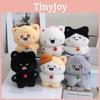 Adorable Black Cat Plush Toy With Quirky Expressions Perfect For Children's Birthdays