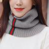 Autumn Winter Knitted Fake High Collar Scarf Women Warm Turtleneck Neck Warmer Detachable Winter Warm Windproof Scarf