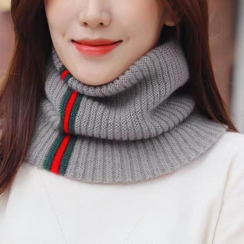 Winter Fake Collars Woman Insert Sweater Knitted High Fake Turtleneck Winter Scarf Woman Turtleneck Accessories-for Clothes