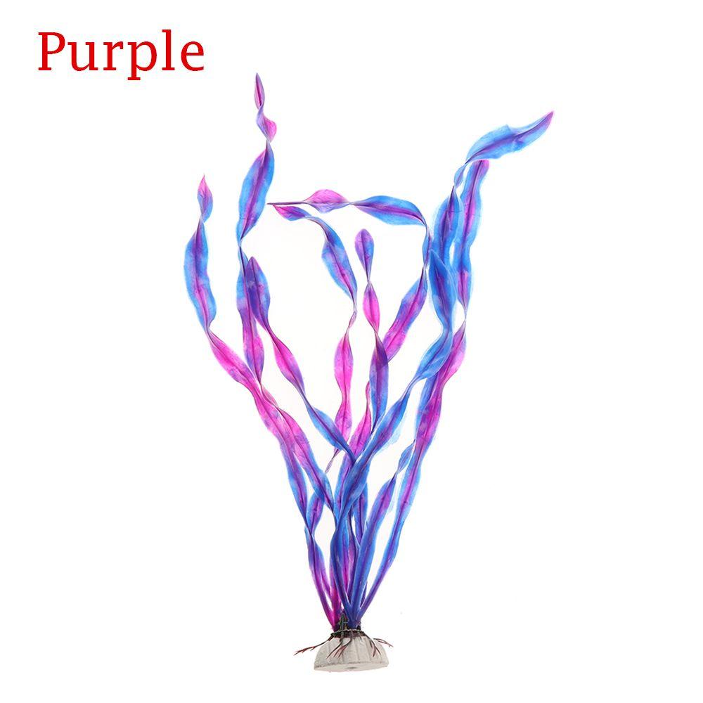 30 см домашнее водное украшение пластиковый аквариум водяная трава искусственные растения