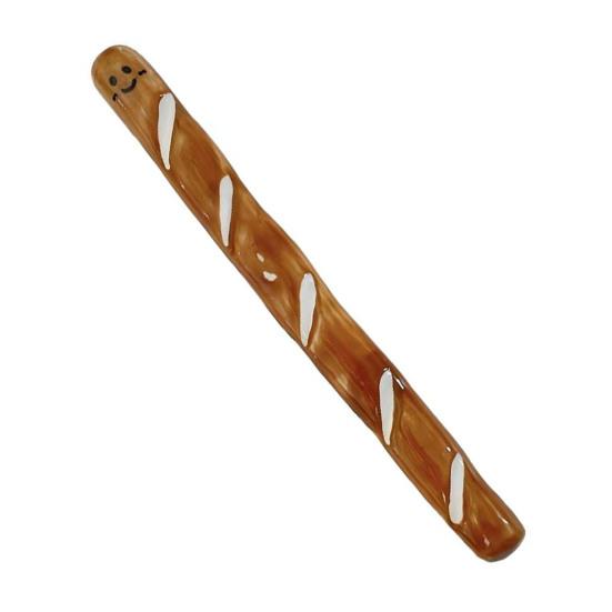 Палочка для перемешивания кофе Багет Керамическая палочка для смешивания Милый дизайн французского багета Термостойкая кофейная ложка для перемешивания чая и напитков Кухонный декор