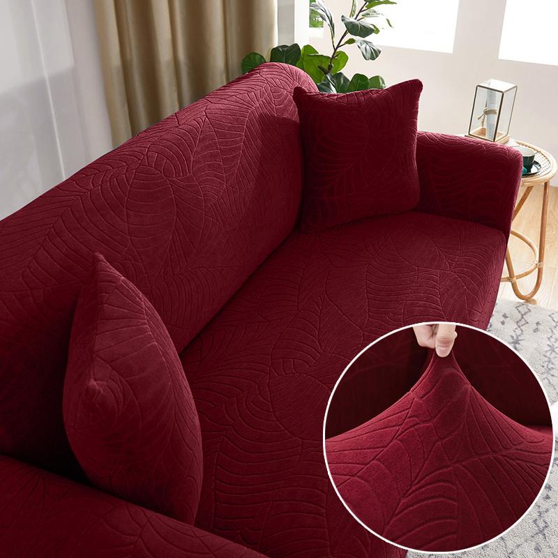 Thick Jacquard Sofa Cover for Living Room 1/2/3/4 Seater Elastic Sofa Cover L-shaped Corner Sofa Cover