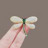 New Fashion Dragonfly Brooches For Women Crystal Rhinestones Insect Corsage Luxulry Jewelry Lapel Pin Badge Accessories