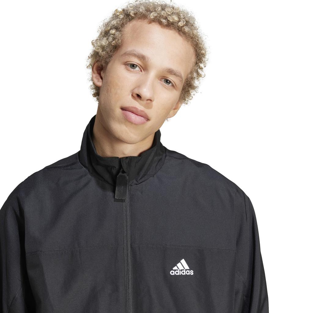 Adidas JSH80 Woven Colorblock Tracksuit Black Men's Set, (IX1276)