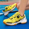 Professional Rotating Buckle Badminton Shoes 2025 New Table Tennis Shoes Men's and Women's Sports Shoes Student Physical Training Shoes