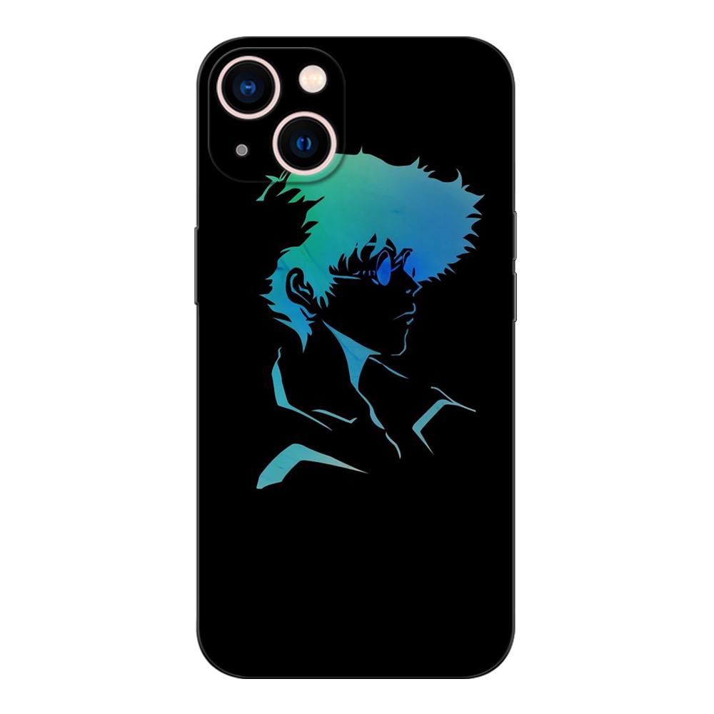 Black Tpu Case For Samsung Galaxy F23 M12 M22 M23 M32 4G M52 5G M30S M21 Space Cowboy Bebop