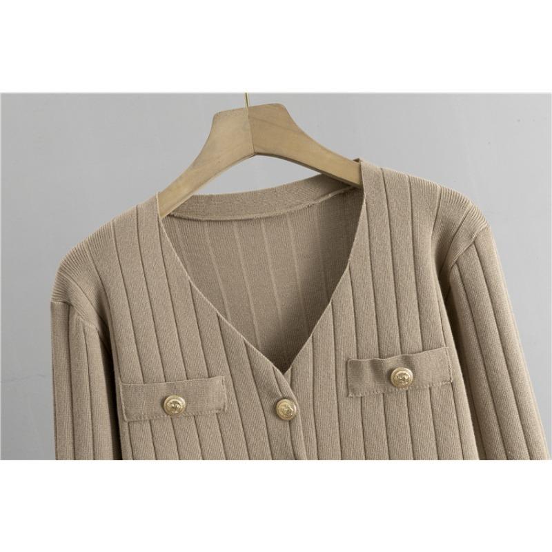 Wide Leg Pants Plus Size Sweater Women's Autumn Vest Knitted Cardigan Pant Suit