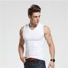 Мужская майка, однотонный мышечный жилет, майки с круглым вырезом, спортивная одежда, футболки, жилет без рукавов для фитнеса