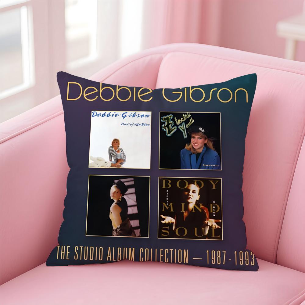 DDebbie GGibson Cushion Cover Pillow Case Soft Friendly Fabric Concealed Zipper