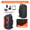 Speaker Dust Cover Zipper Closure Portable Speaker Dust Case Double-Sided Speaker Storage Bag for JBL PARTYBOX 310/320 Accessory