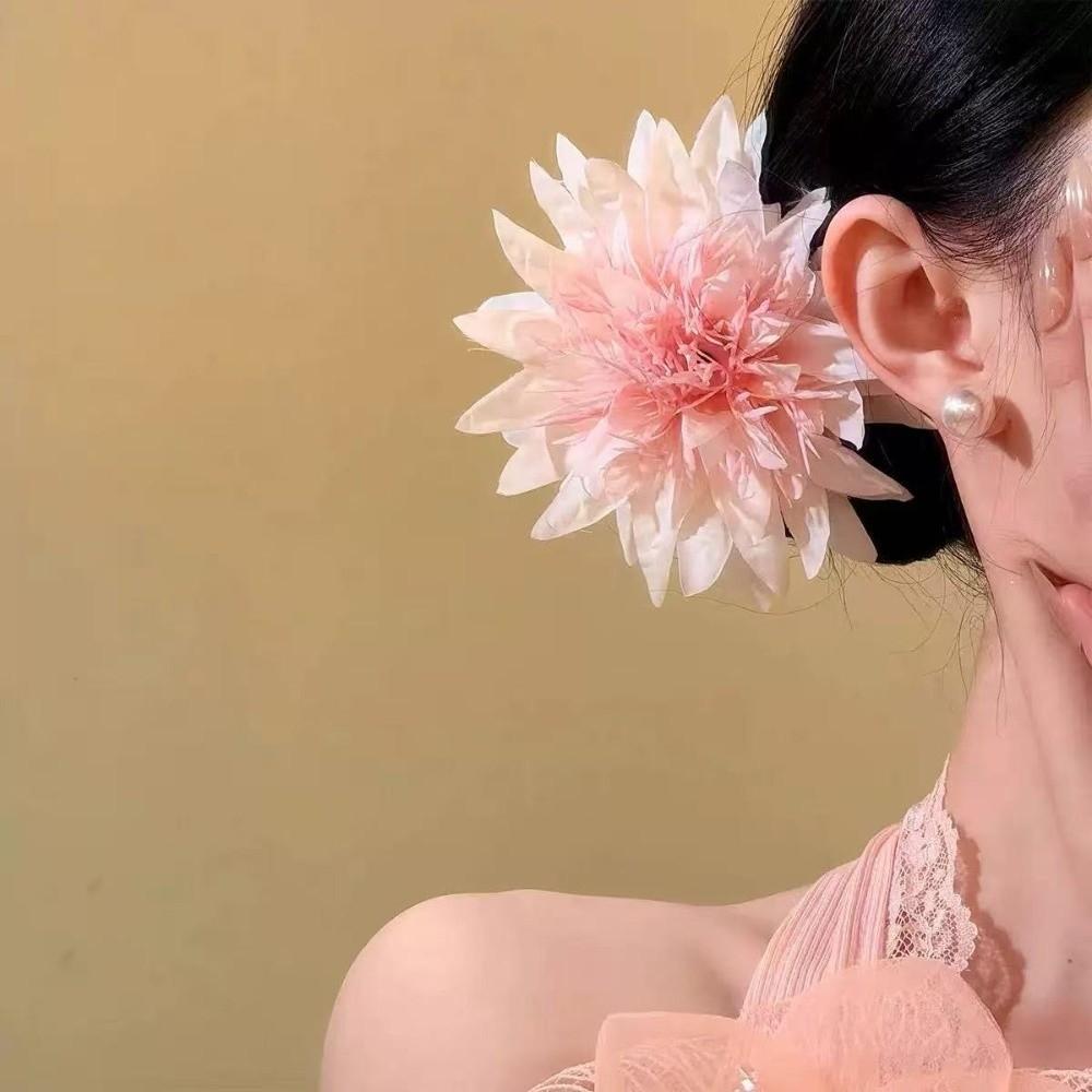 Hair Accessories Artificial Flowers Hair Clip Photo Props Simulated Flower Headpiece Girls